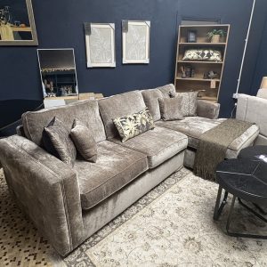 Glenveagh Velvet Corner Sofa